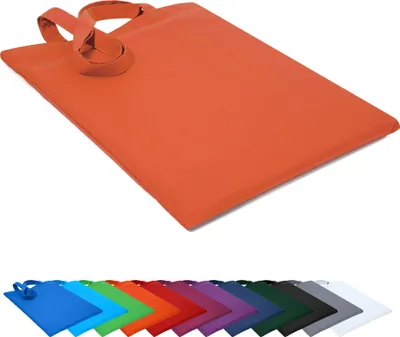 Produktbild von Baumwolltasche 38x42cm Stofftasche Tragetasche Beutel Einkaufstasche Stoffbeutel Tasche, in Farbe: Orange