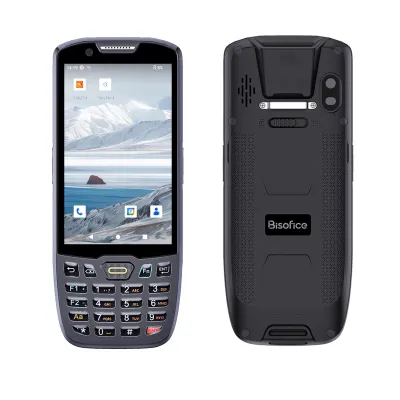 Produktbild von Bisofice Android 13.0 2D-Barcodescanner PDA Handheld-POS-Terminal Datensammler Inventarmaschine 4G WiFi BT Mobilcomputer mit 4-Zoll-Touchscreen 8MP-Kamera fuer Lagerinventar Logistik Einzelhandels-POS-System