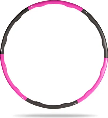 Produktbild von Hula Hoop 1 m Durchmesser 1,39 kg, 6 Segmente, zusammenklappbar, rutschfest, hautfreundlich