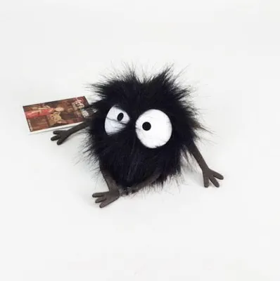 Obrázok produktu pre Pluszowa Zawieszka Noiraude 7 cm od Studio Ghibli - Licencjonowany Produkt