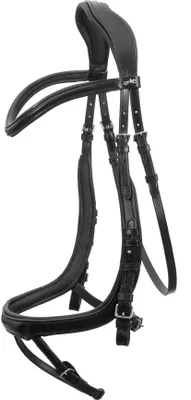 Zdjęcie produktu dla Schockemöhle Sports Snaffle Equitus Alpha Bridle Snaffle Bridle Black / Silver WB