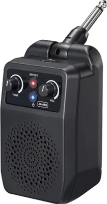 Produktbild von Mini-5W-E-Gitarrenverstärker, tragbarer Gitarrenverstärker, integriertes Bluetooth, 4 Effekte, wiederaufladbar, Gitarrenverstärker für