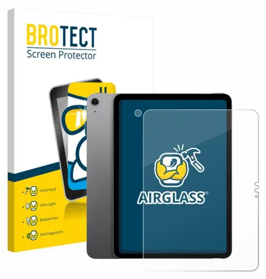 Produktbild von BROTECT Schutzglas für Apple iPad Air 11" M4 2026 (Display+Kamera) Schutzfolie Panzer Folie Glas Display Schutz klar