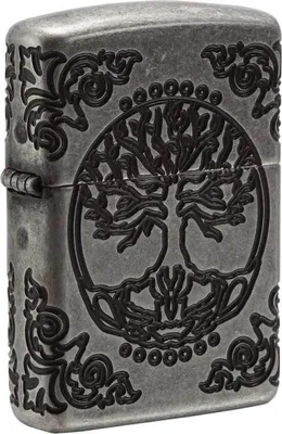 Produktbild von Zippo Feuerzeug Tree of Life | Silber | Sturmfeuerzeug | Windfest & Nachfllbar