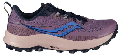 Productafbeelding van Saucony Peregrine 13 damesschoenen, kleur Haze/Night, maat 38. Trailrunningschoenen