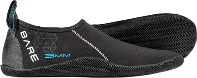Obrázek produktu pro Boty z neoprenu Bare Logo, 3 mm, černé, velikost EU 49-50. Černé, velikost EU 49-50