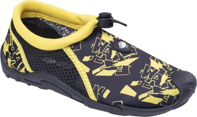 Produktbild von Aquawave - "Mareo" Schwimmschuhe für Kinder PP14977 (30 EU) (Schwarz/Gelb)
