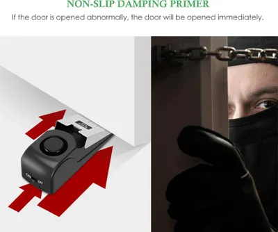 Obrázek produktu pro Trstopper alarm přenosný 120 dB vstupní alarm stop pro cestování domů byt dům