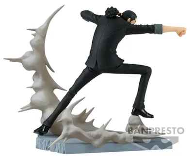 Produktbild von Banpresto Rob Lucci Senkozekkei One Piece Figur 10 Cm Schwarz  Schwarz One Size