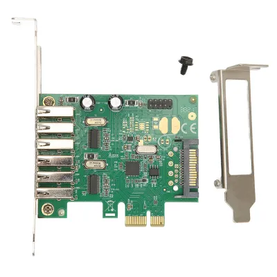 Obrázek produktu pro Rozšiřující karta PCIE na USB,Interní rozbočovač USB2.0,6portová karta USB2.0 PCI Express,6portová karta USB PCI Express,6portový rozbočovač USB2.0 interní,Počítačové příslušenství