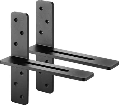 Produktbild von 2er Set Schwerlast-Regalhalter - Regalträger 304,8mm - Regalhalterung - Hochwertiges Regal für Lagerung und Organisation