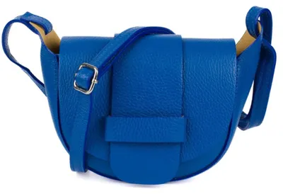 Produktbild von Leder-Umhängetasche, italienisches Leder, formell, elegant, mit Schultergurt