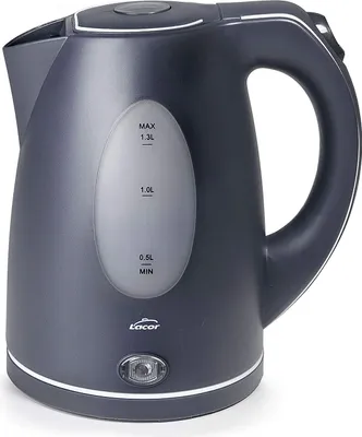 Produktbild von Lacor 69590/ 726031 Schnurloser Wasserkocher, Kunststoffgehäuse, 1,3 l FÃ1/4llmenge, 2200 Watt, 360° Sockel, Kalkfilter, Abschaltautomatik