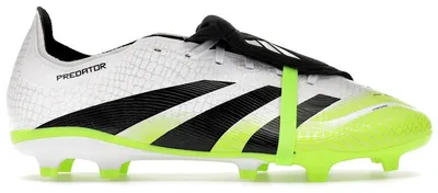 Produktbild von adidas Predator League Fold-Over Tongue FG/MG Cloud White Core Black Lucid Lemon - EU 36