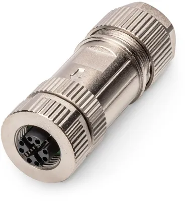 Productafbeelding van DIGITUS DN-936M12-J: DIGITUS connector, M12-aansluiting, X-code, Cat.6A, IP67