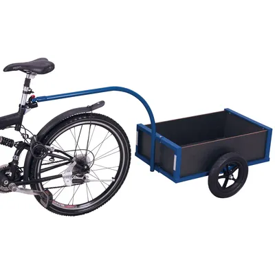 Produktbild von VARIOfit Leichter Fahrradanhänger mit Bordwand und Luftbereifung 590x425mm