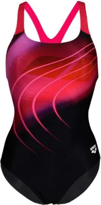 Produktbild von Arena SWIMSUIT SWIM PRO BACK Damen BLACK-FREAK ROSE 36