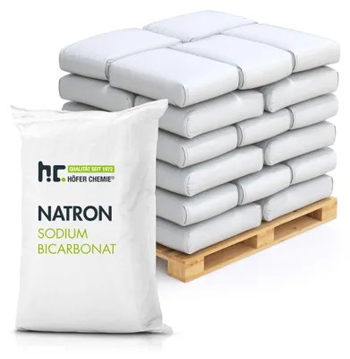 Produktbild von 40x 25 kg Natron Backsoda Natriumhydrogencarbonat