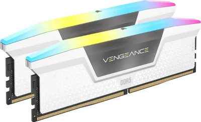 Produktbild von 64GB PC 6000 CL30 CORSAIR KIT (2x32GB) VENGEANCE RGB W retail