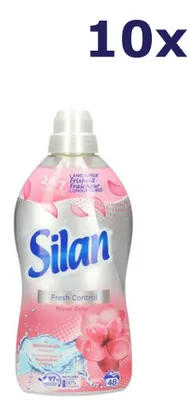 Produktbild von 10x Silan Weichspüler – 48 sc 1056 ml – Fresh Control Floral Crisp