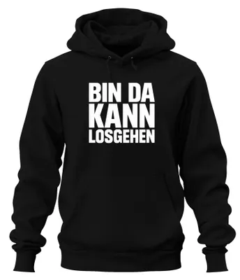 Productafbeelding van , carnaval, feest: uni hoodie, zwart, maat XL