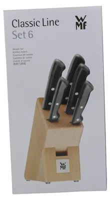 Produktbild von WMF 1874699990 Classic Line Messerblock Buche 6 teilig