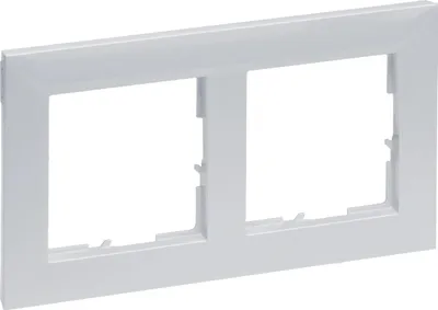 Produktbild von Legrand SEANO, 2-fach Rahmen, Aluminium lackiert, 1 Stk.