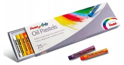 Immagine prodotto di Pentel Arts, pastelli a olio, 25 colori