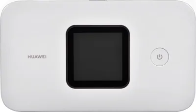A white Huawei mobile hotspot device is shown from the front on a white background.