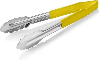 Produktbild von HACCP Universalzange HACCP TONGS, 23 cm, gelb, Chromstahl 18/0