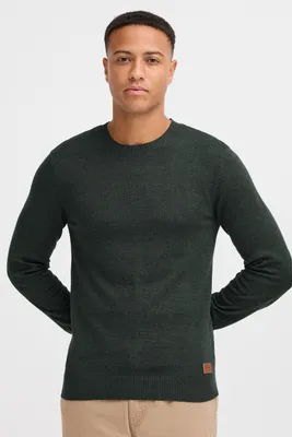 Produktbild von BLEND BHLars Herren Strickpullover Feinstrick Pullover mit Rundhals-Ausschnitt Baumwollmischung Regular fit