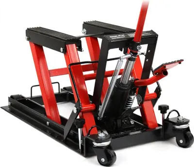 Obrázok produktu pre Zdvihák na štvorkolky/motorky - Hydraulický zdvihák/montážny stojan - Nosnosť 680 kg - Pre štvorkolky a motorky - Do dielne/priemyslu