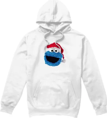 Produktbild von Sesame Street - Kapuzenpullover für Herren/Damen Uni, Langärmlig TV20577 (L) (Weiß)