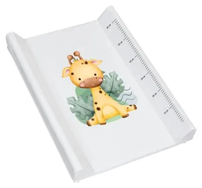 Immagine prodotto di Baby Happy Bliss, superficie imbottita per il cambio del pannolino, 70x50 cm – tappetino impermeabile per bambini – motivo: giraffa