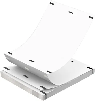 Imagen del producto de Papel térmico A4, 200 hojas, sin BPA, para impresoras portátiles