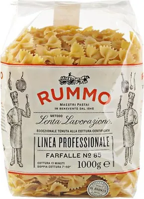 Immagine prodotto di Rummo Lenta Lavorazione Farfalle n. 85, confezione da 1000 g (farfalle)