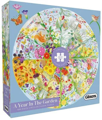 Produktbild von Gibsons A Year in the Garden, 500 Stück(e)