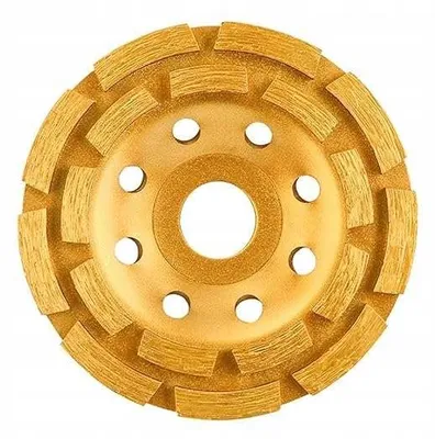 Zdjęcie produktu dla Tarcza diamentowa do betonu 125x22 mm szlifierska 8 otworów