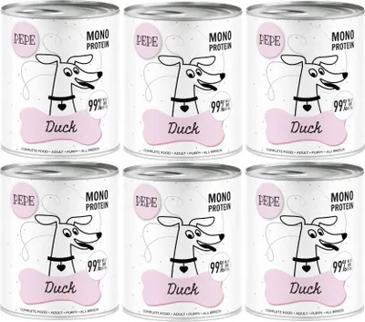 Zdjęcie produktu dla Paka Zwierzaka Pepe Duck karma dla psa 99% kaczka 800g