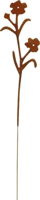 Produktbild von UNUS Roststecker Blume aus Metall, Höhe 106 cm
