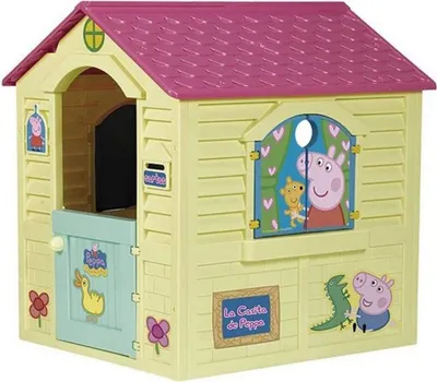 Produktbild von Kinderspielhaus Chicos Peppa Pig (84 x 103 x 104 cm)