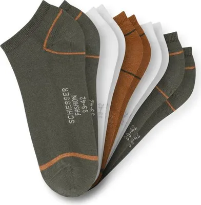Produktbild von Schiesser Herren 5 er Pack Herrensneaker Gr. 39/42 sortiert 1