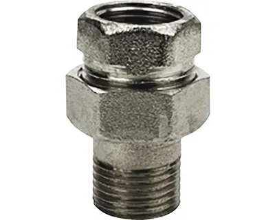 Obrázek produktu pro Šroubení k radiátoru niklované přímé 1/2"