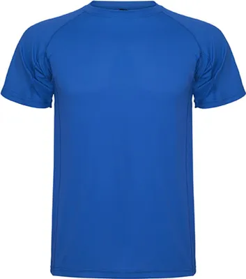Produktbild von Roly CA0425 | Herren Montecarlo T-Shirt, Piqué - Farbe: Royal Blue 05 - Größe: 3XL