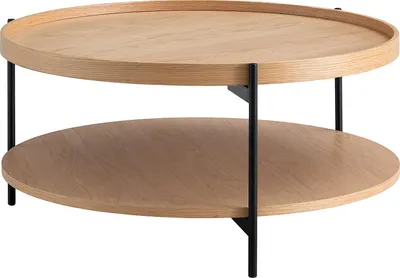 Produktbild von home24 Couchtisch - Echtholzfurnier