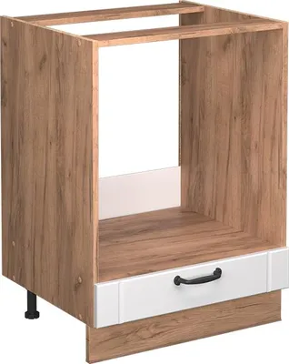 Image de Meuble pour four Vicco Fame-Line Blanc campagne 60cm sans PT, Model 56957
