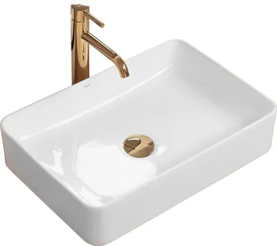 Produktbild von Rea Aufsatzwaschbecken Avia Rectangle White