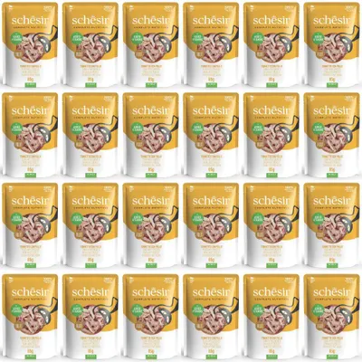 Produktbild von SCHESIR in jelly Tuna with chicken - nassfutter für Katzen - 85 g