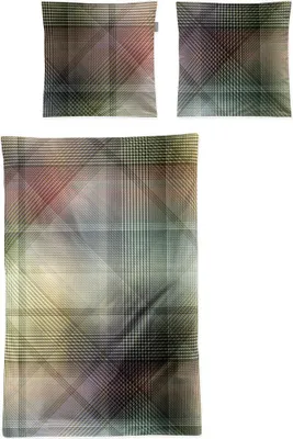 Zdjęcie produktu dla Irisette Mako-Satin komplet pościeli Tokio 8570 multi 155 x 220 cm + 1 poszewka na poduszkę 80x80 cm