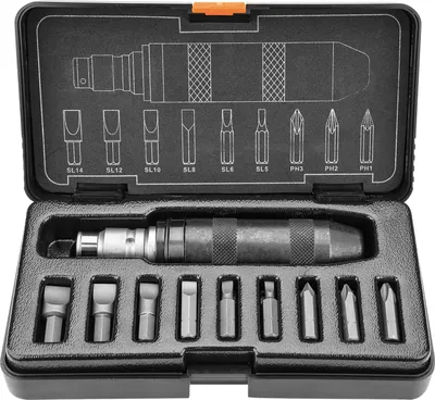 Image de NEO TOOLS Tournevis à percussion, jeu de 11 pièces.
